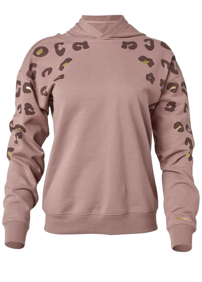 LEOPARD SWEATSHIRT Taupe Women VENUS Sweatshirts and Hoodies