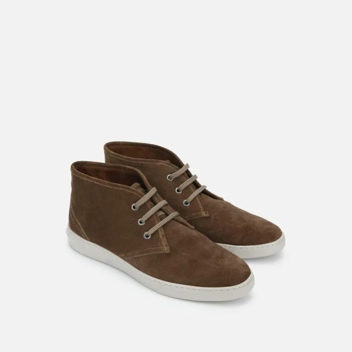 Liam Suede Chukka Sneaker Dark Taupe Men Kenneth Cole Sneakers