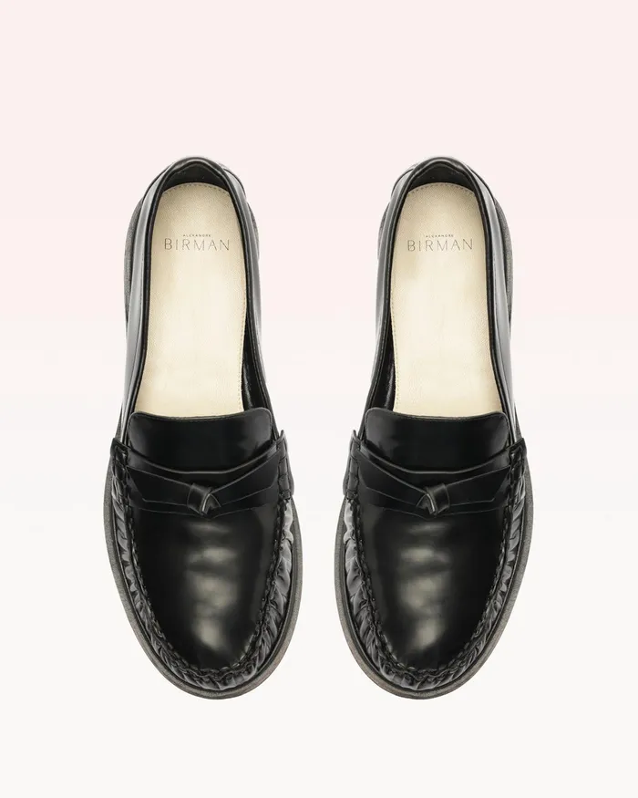 Loafers Women Alexandre Birman Clarita Laser Loafer Black