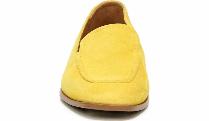 Loafers Women Franco Sarto Franco Clarise Loafer Yellow Suede