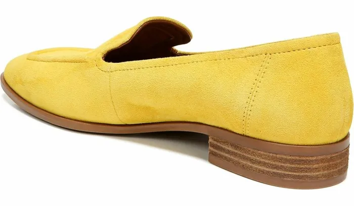 Loafers Women Franco Sarto Franco Clarise Loafer Yellow Suede