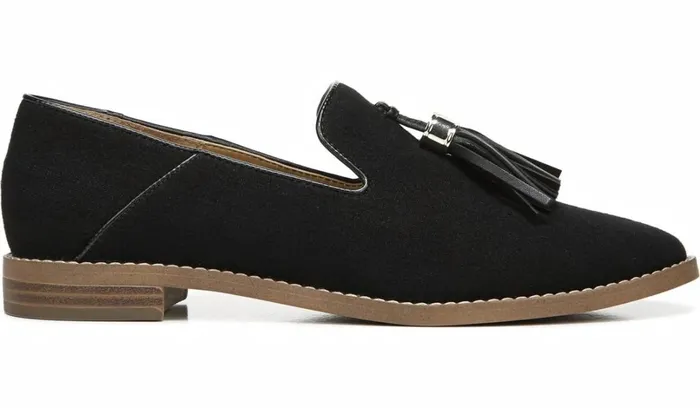 Loafers Women Franco Sarto Franco Hadden 2 Loafer Black Linen
