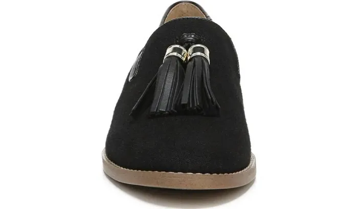 Loafers Women Franco Sarto Franco Hadden 2 Loafer Black Linen