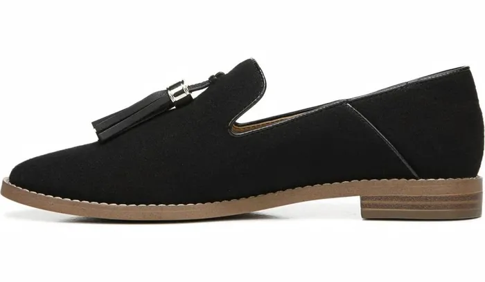 Loafers Women Franco Sarto Franco Hadden 2 Loafer Black Linen