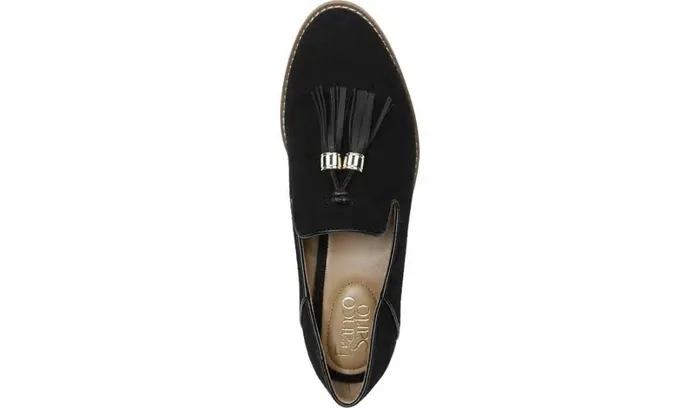 Loafers Women Franco Sarto Franco Hadden 2 Loafer Black Linen