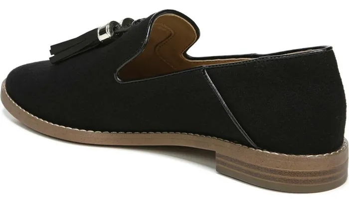 Loafers Women Franco Sarto Franco Hadden 2 Loafer Black Linen