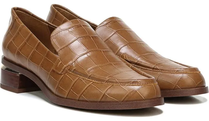Loafers Women Franco Sarto Franco Newbocca Loafer Camel Leather