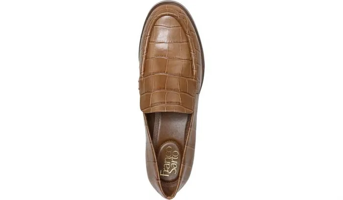 Loafers Women Franco Sarto Franco Newbocca Loafer Camel Leather