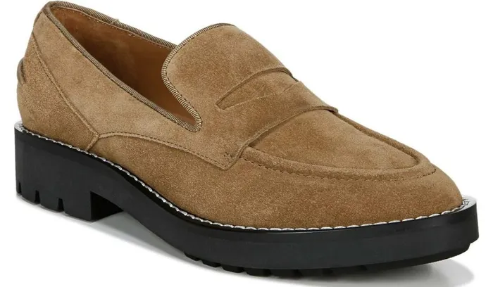 Loafers Women Franco Sarto Sarto Tivoli Loafer Toasted Barley Suede