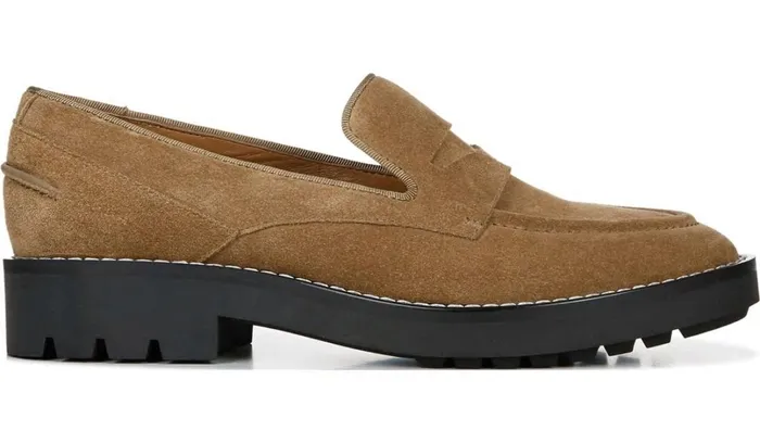 Loafers Women Franco Sarto Sarto Tivoli Loafer Toasted Barley Suede