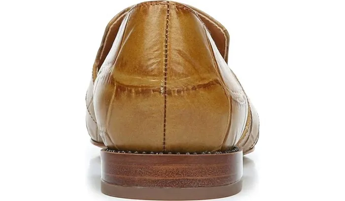 Loafers Women Franco Sarto Sarto Toby D039Orsay Flat Camel Leather