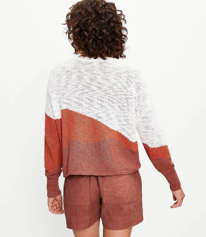 LOFT Lou and Grey Sunrise Sweater Henna Women Loungewear