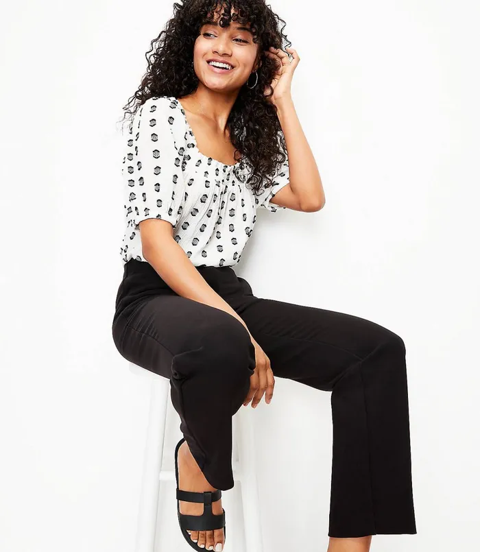 LOFT Petite Slim Pants Black Women Petite Pants