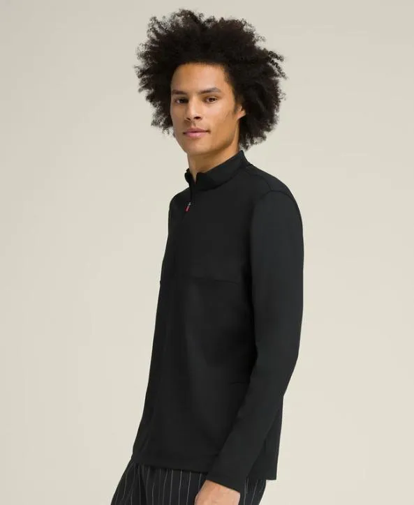 Long Sleeve Shirts Men Wilson Elevate Performance HalfZip Black Long Sleeve Shirts Men Wilson Elevate Performance HalfZip Black