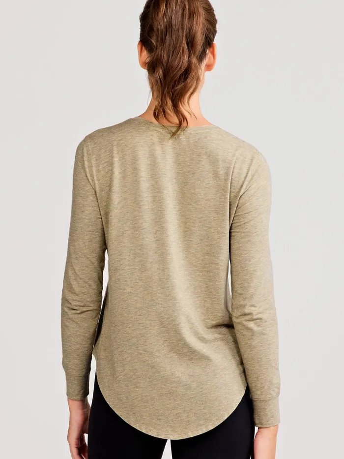 Long Sleeve TShirts Women Tasc Performance Longline Long Sleeve TShirt