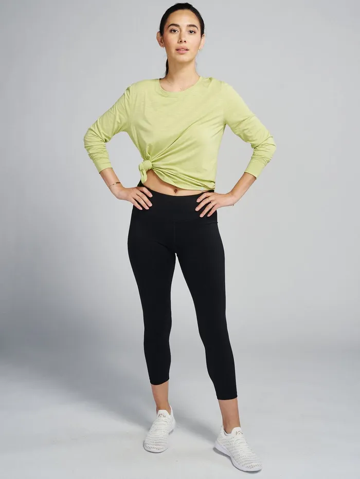 Lounge Women Tasc Performance Longline Long Sleeve Shirts