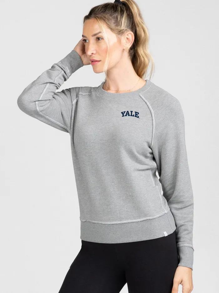 Lounge Women Tasc Performance Varsity Sweatshirt W 8211 Yale