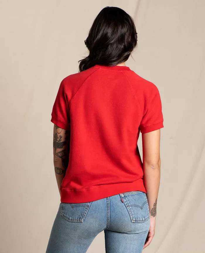 Loungewear and Sleep ToadandCo Women8217s Women8217s Epiq Short Sleeve Crew Canoe