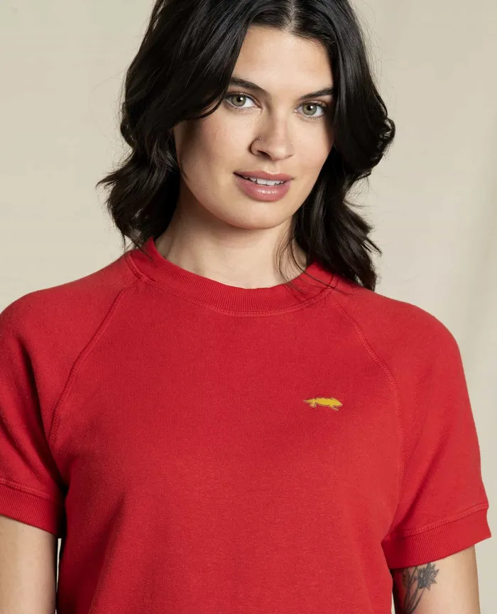 Loungewear and Sleep ToadandCo Women8217s Women8217s Epiq Short Sleeve Crew Canoe