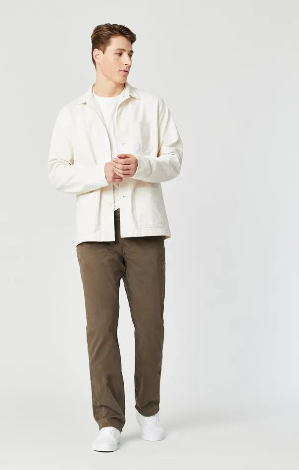 Matt Relaxed Straight Leg In Morel Sateen Twill Men Mavi Jeans Pants