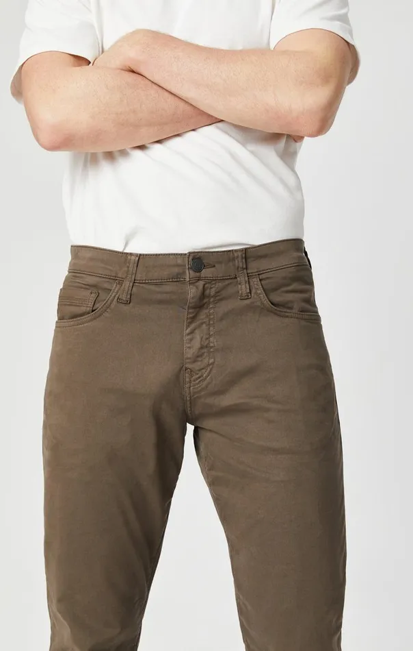 Matt Relaxed Straight Leg In Morel Sateen Twill Men Mavi Jeans Pants