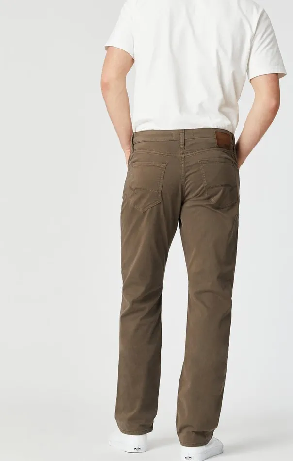 Matt Relaxed Straight Leg In Morel Sateen Twill Men Mavi Jeans Pants