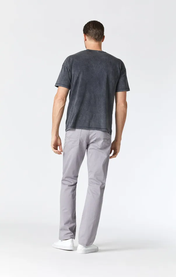 Matt Relaxed Straight Leg Pants In Graphite Twill Men Mavi Jeans Pants