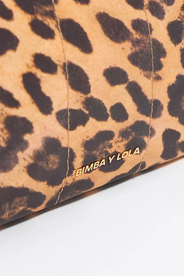 Medium Beige Leopard Nylon Makeup Case Leopard Natural Women Bimba Y Lola Vanity Pouches Medium Beige Leopard Nylon Makeup Case Leopard Natural Women Bimba Y Lola Vanity Pouches