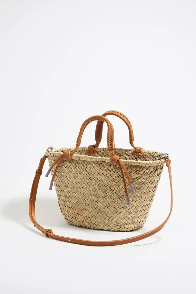 Medium Natural Basket Natural Women Bimba Y Lola Raffia Bags Medium Natural Basket Natural Women Bimba Y Lola Raffia Bags