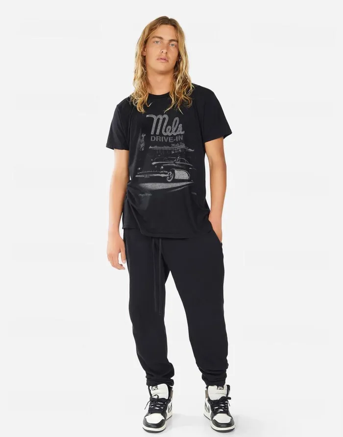 Men039s Sadler Mels DriveIn Black Lauren Moshi Tees