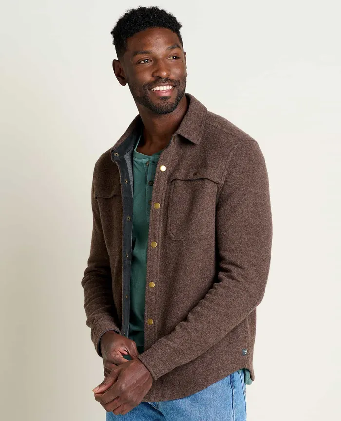 Men8217s ToadandCo Kennicott Shirt Jacket Falcon Brown Jackets and Layers