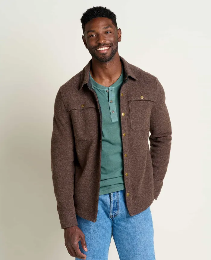 Men8217s ToadandCo Kennicott Shirt Jacket Falcon Brown Jackets and Layers