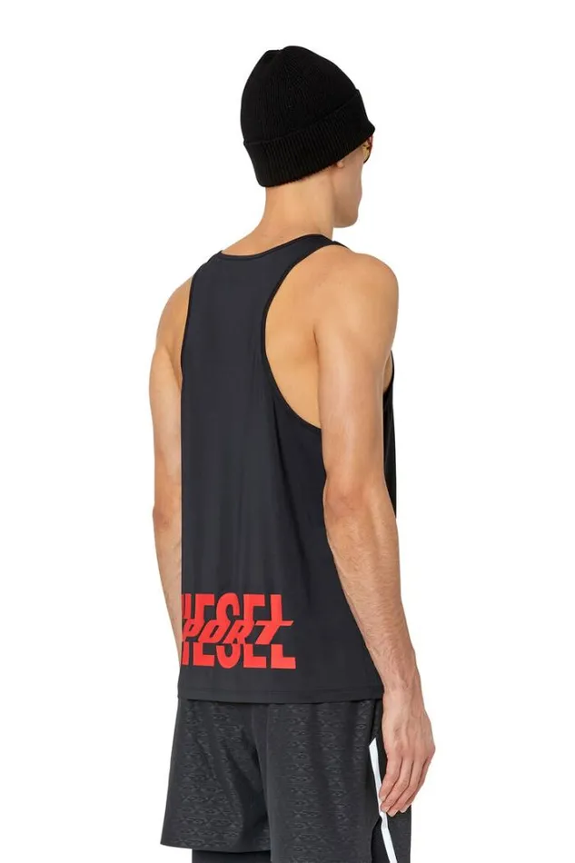 Men AmstKieronAWt36 Black Diesel Tshirts