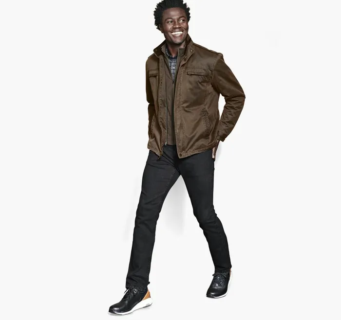 Men Antique Cotton Jacket Brown JohnstonandMurphy Coats Jackets and Vests Men Antique Cotton Jacket Brown JohnstonandMurphy Coats Jackets and Vests