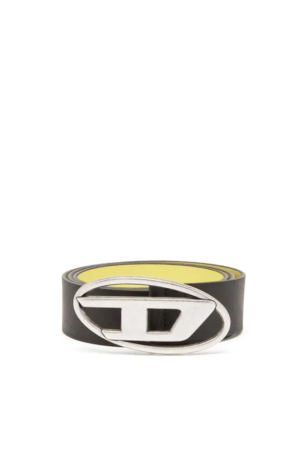 Men B1dr Rev Blackyellow Diesel Belts