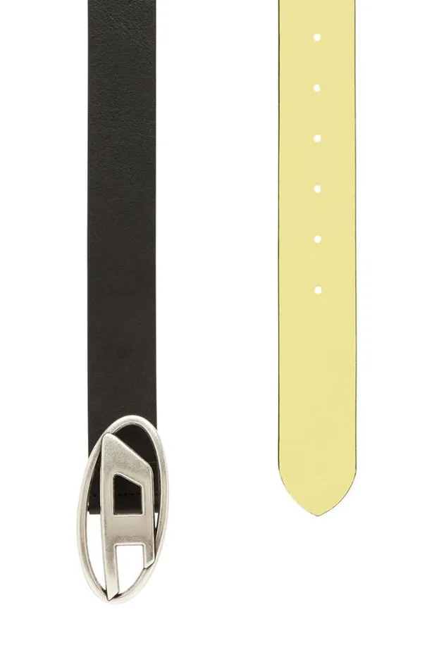 Men B1dr Rev Blackyellow Diesel Belts Men B1dr Rev Blackyellow Diesel Belts