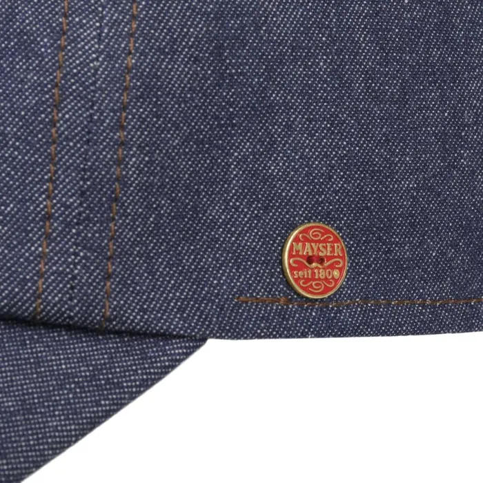 Men Baseball Caps Mayser Classic Denim Cap Denim Men Baseball Caps Mayser Classic Denim Cap Denim