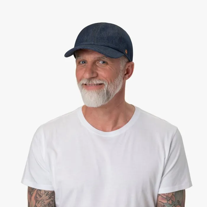 Men Baseball Caps Mayser Classic Denim Cap Denim Men Baseball Caps Mayser Classic Denim Cap Denim