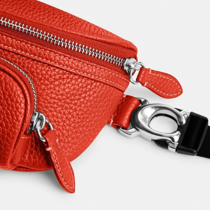 Men Belt Bags Coach Beck Belt Bag Sun Orange