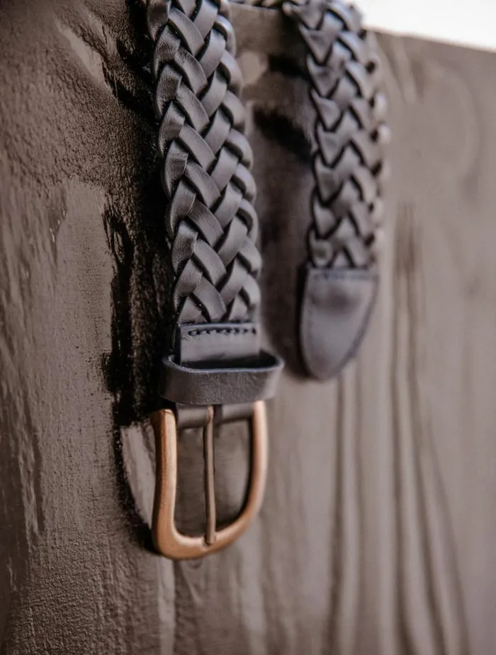 Men Belts Bobbies Santiago Abyss Blue