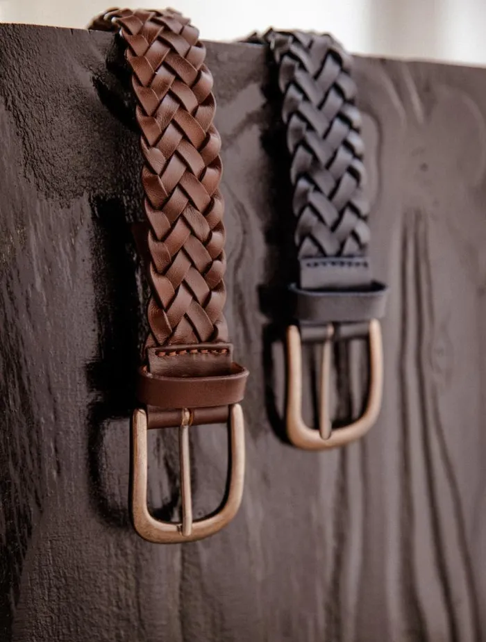 Men Belts Bobbies Santiago Abyss Blue