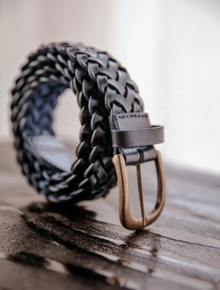 Men Belts Bobbies Santiago Abyss Blue