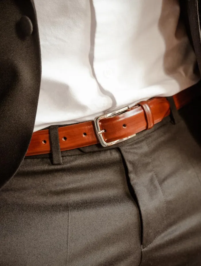 Men Belts Bobbies Wagram Cognac Patina Men Belts Bobbies Wagram Cognac Patina