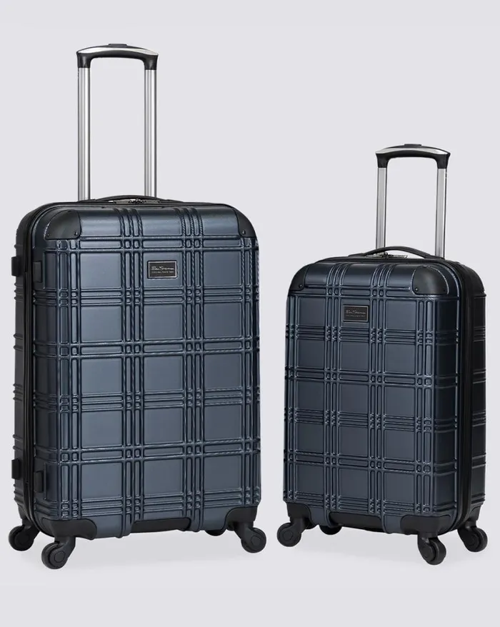 Men Ben Sherman Bags and Luggage Nottingham Hardside 2 Piece Luggage Set 8211 Naval Men Ben Sherman Bags and Luggage Nottingham Hardside 2 Piece Luggage Set 8211 Naval