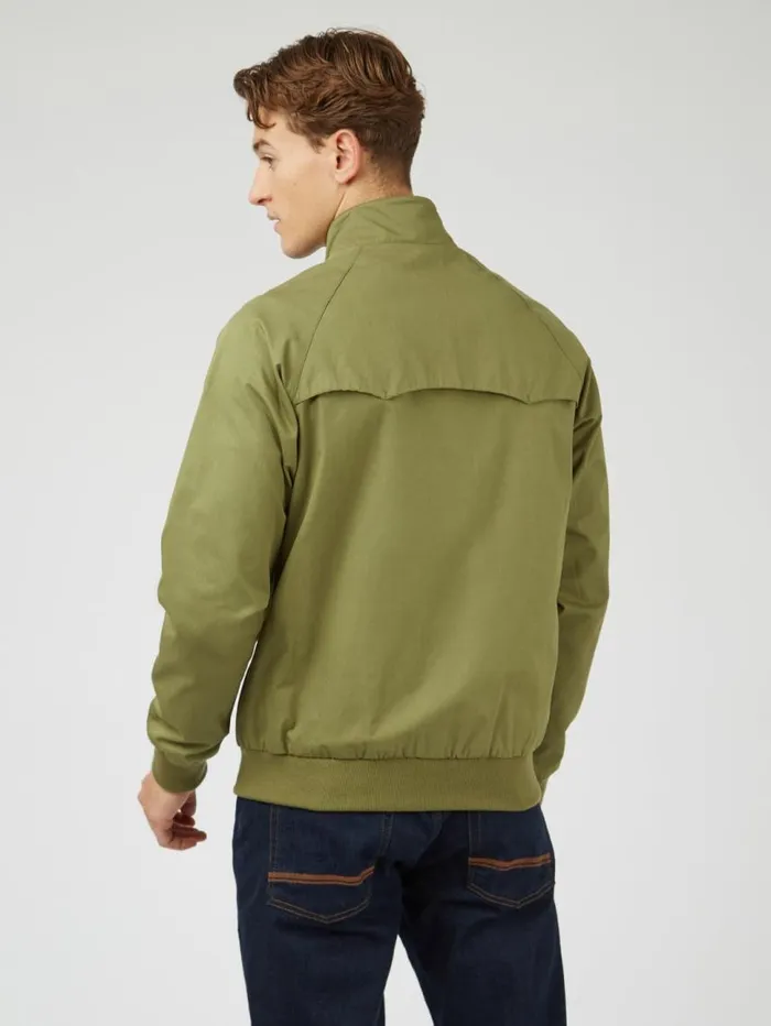 Men Ben Sherman Harrington Jackets Signature Harrington Jacket 8211 Loden Men Ben Sherman Harrington Jackets Signature Harrington Jacket 8211 Loden