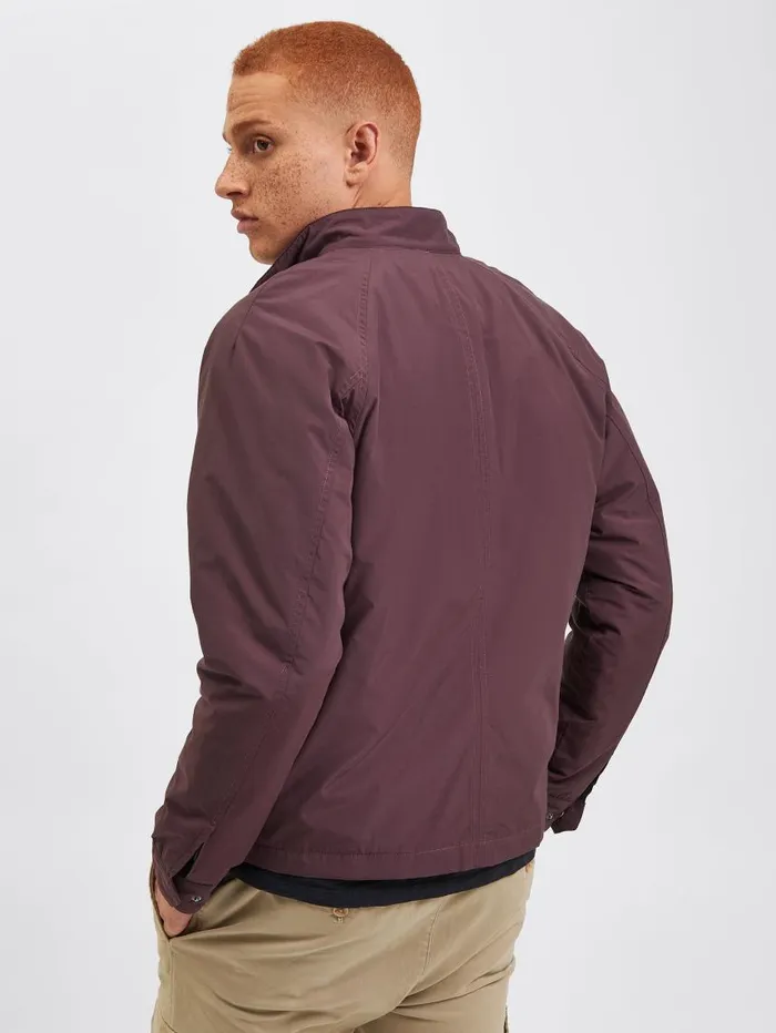 Men Ben Sherman Harrington Jackets The Original Quilted Harrington Jacket 8211 Merlot