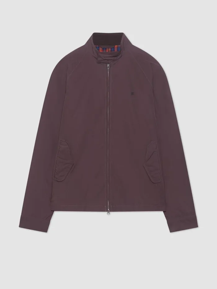 Men Ben Sherman Harrington Jackets The Original Quilted Harrington Jacket 8211 Merlot