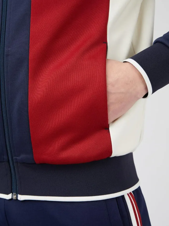 Men Ben Sherman Jackets and Outerwear Signature Colorblock Track Jacket Men Ben Sherman Jackets and Outerwear Signature Colorblock Track Jacket