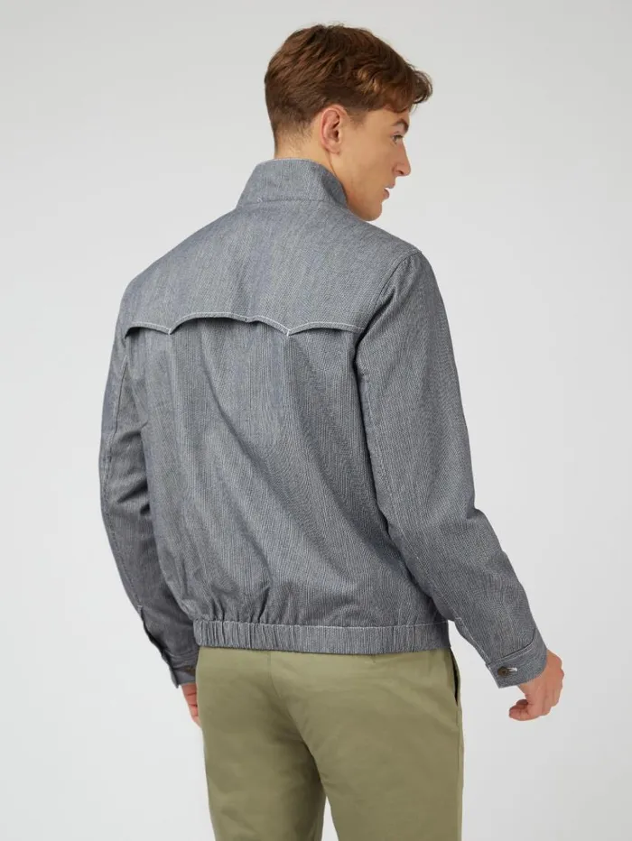 Men Ben Sherman Jackets and Outerwear Signature Lightweight Harrington Jacket