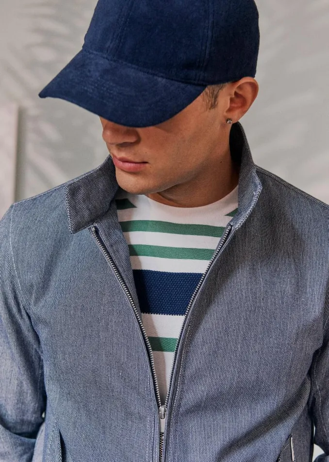 Men Ben Sherman Jackets and Outerwear Signature Lightweight Harrington Jacket
